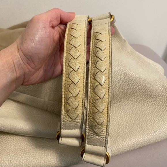 Bottega Veneta off white Leather Purse - Picture 5 of 9